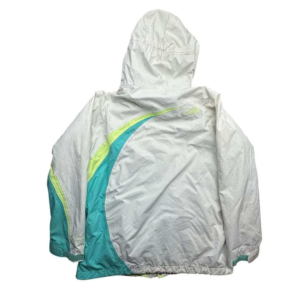 The North Face 3-in-1 HyVent Triclimate Fleece Jacket Girls Youth XL Teal White